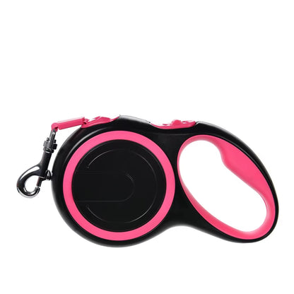 3M Retractable Dog Leash for Small Dogs Reflective Dual Pet Leash Lead 360 Swivel No Tangle Double Dog Walking Leash with Lights